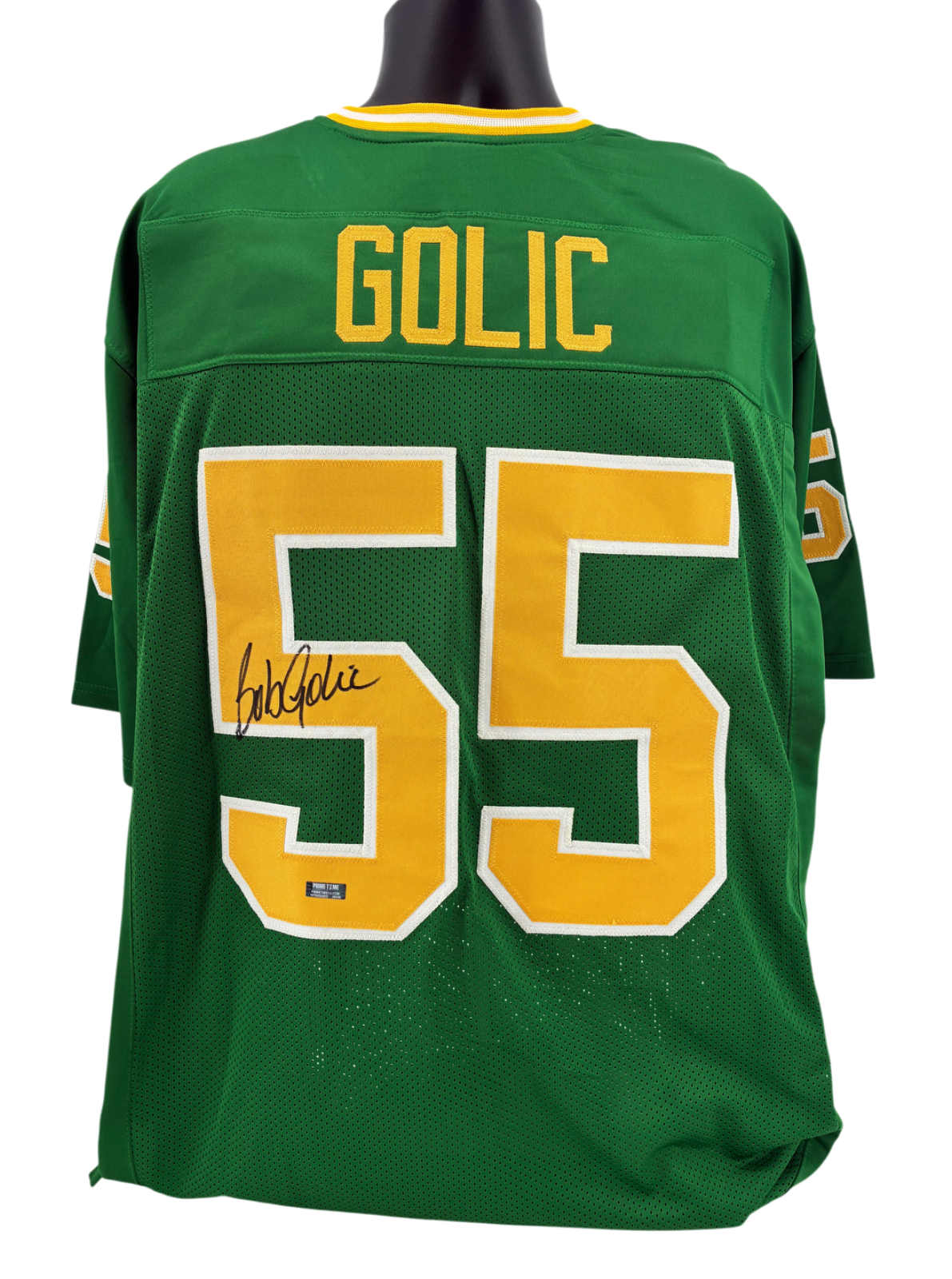 Bob Golic Signed Autographed Irish Custom Jersey Prime Time Witness