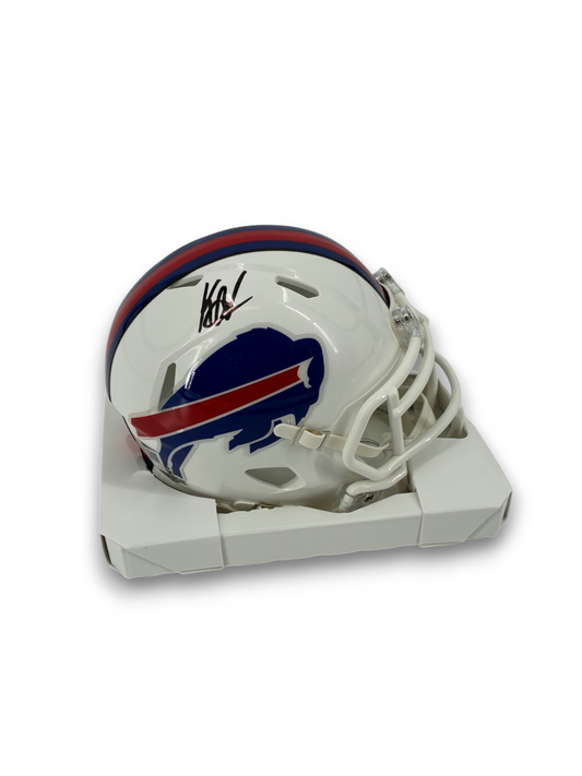 Keon Coleman Signed Autographed Bills Mini Helmet Fanatics Authentic