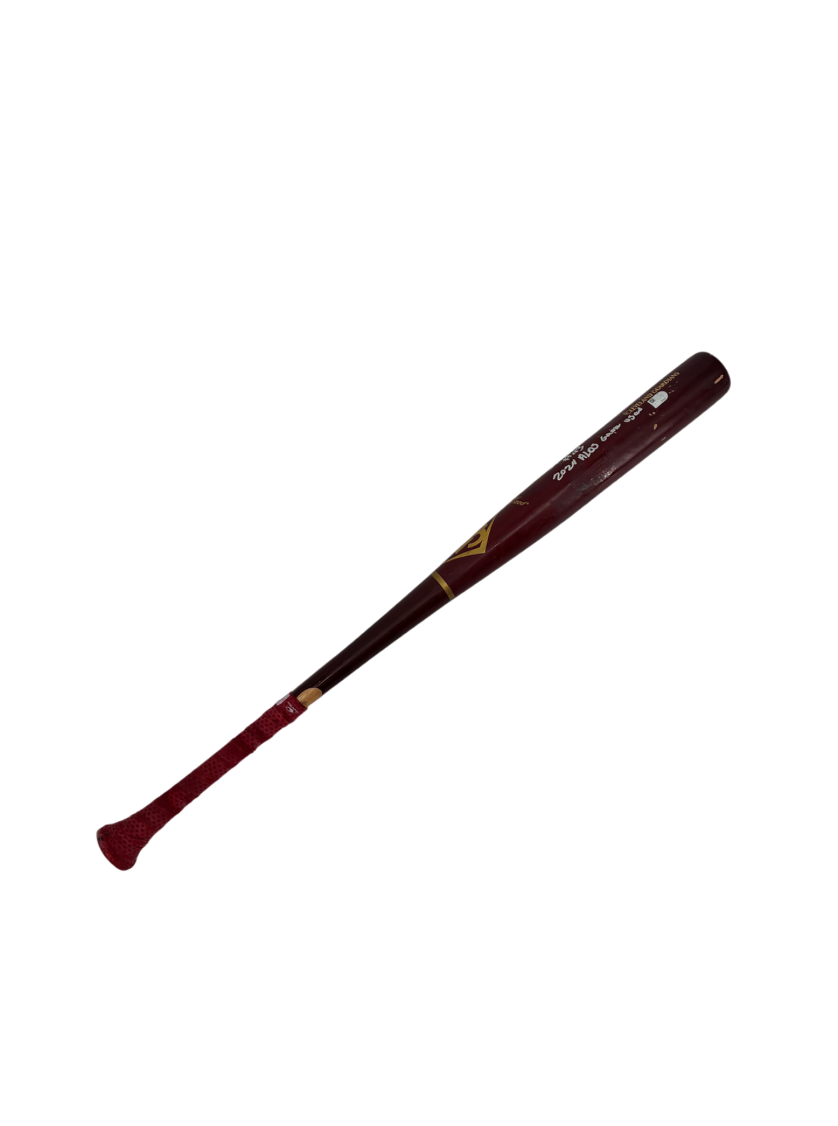 Jhonkensy Noel "Big Christmas" Signed Autographed Game Used Bat MLB COA