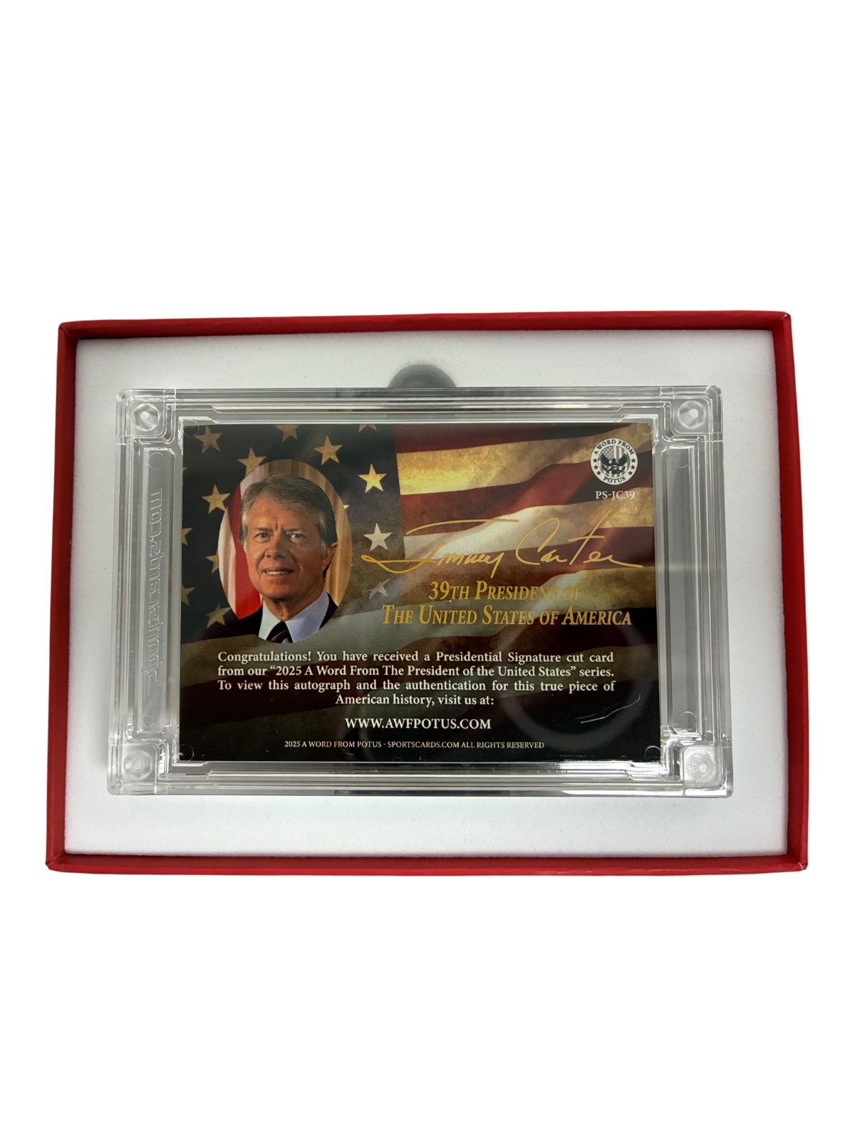 2025 A Word From POTUS Jimmy Carter Signature