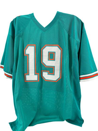 Bernie Kosar Signed Autographed Dolphins Custom Jersey Prime Time Witness