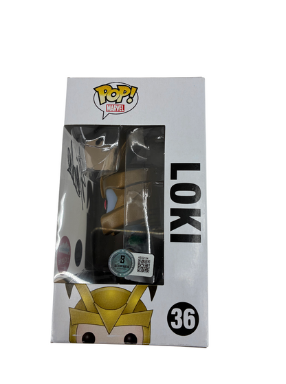 Stan Lee Signed Autographed Loki Marvel Funko Pop BAS COA