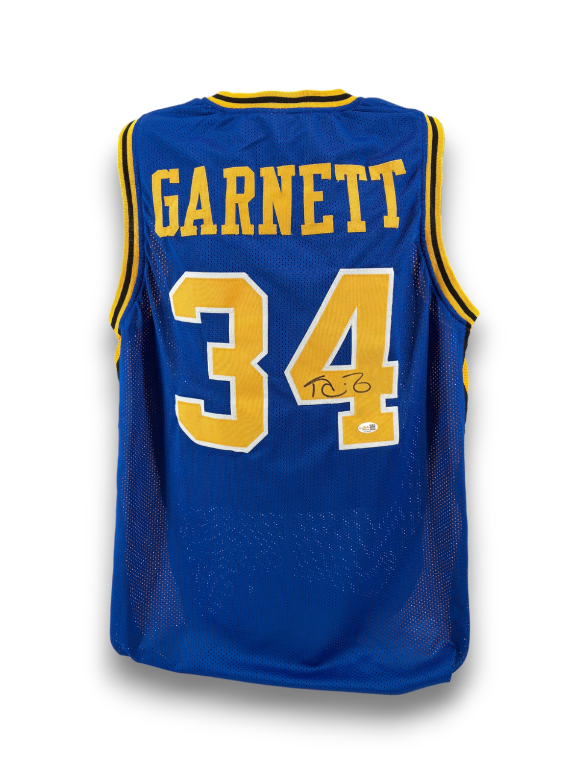 Kevin Garnett Signed Autographed Farragut Custom Jersey JSA COA
