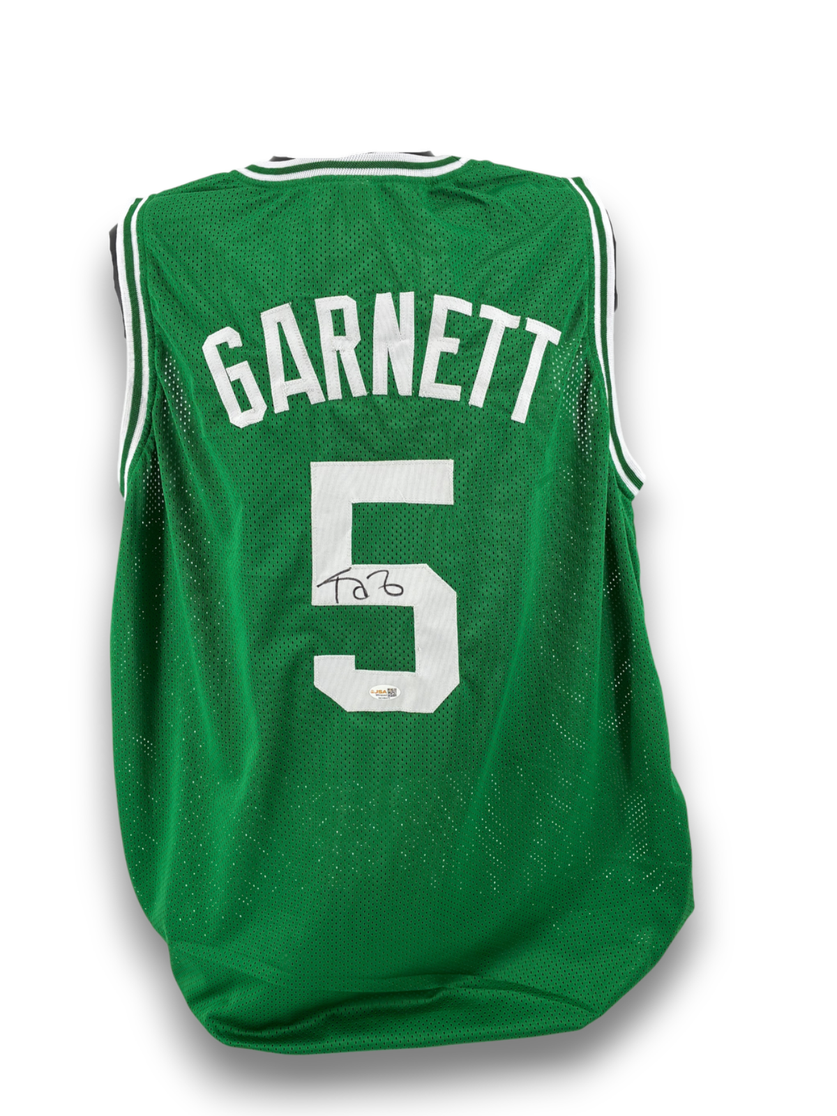 Kevin Garnett Signed Autographed Celtics Custom Jersey JSA COA