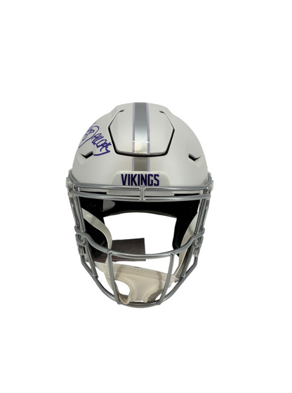 Adrian Peterson Signed Autographed Inscribed Vikings FS Helmet JSA COA