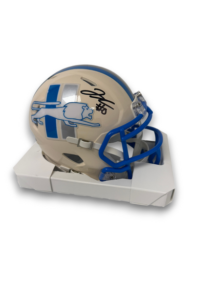 Jahmyr Gibbs Signed Autographed Lions Mini Helmet Fanatics