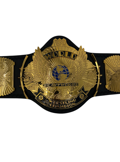 Hulk Hogan Signed Autographed WWE World Champion Belt Fanatics Authentic