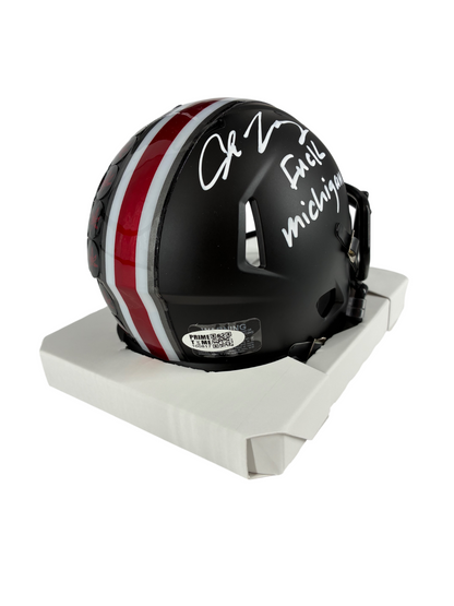 Chase Young Signed Autographed Inscribed Buckeyes Mini Helmet Prime Time Witness