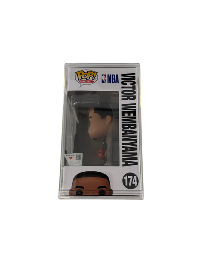 Victor Wembanyama Signed Autographed Spurs Funko Pop #174 Fanatics Authentic