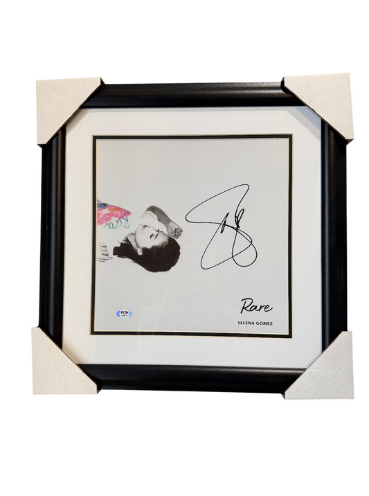Selena Gomez "RARE" Signed Autographed Framed 12x12 Photo PSA COA