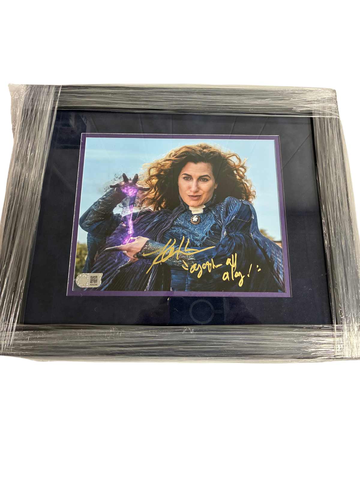 Kathryn Hahn Signed Autographed “Agatha All Along” Custom Framed 8x10 Photo SWAU