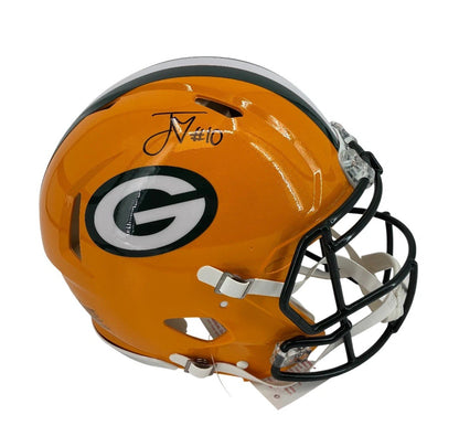 Jordan Love Signed Autographed Authentic Packers Helmet BAS COA