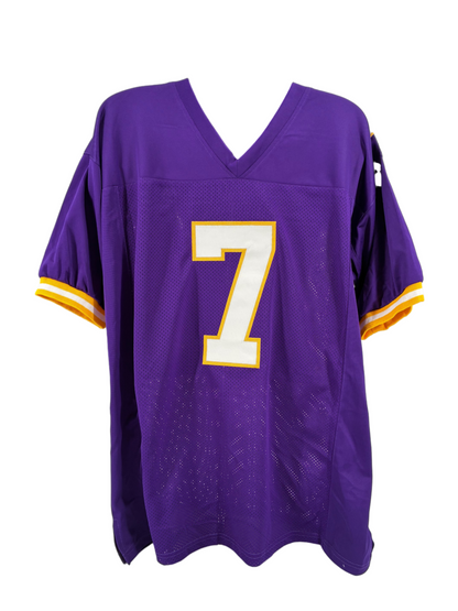 Morten Andersen Signed Autographed Vikings Custom Jersey Radtke Sports