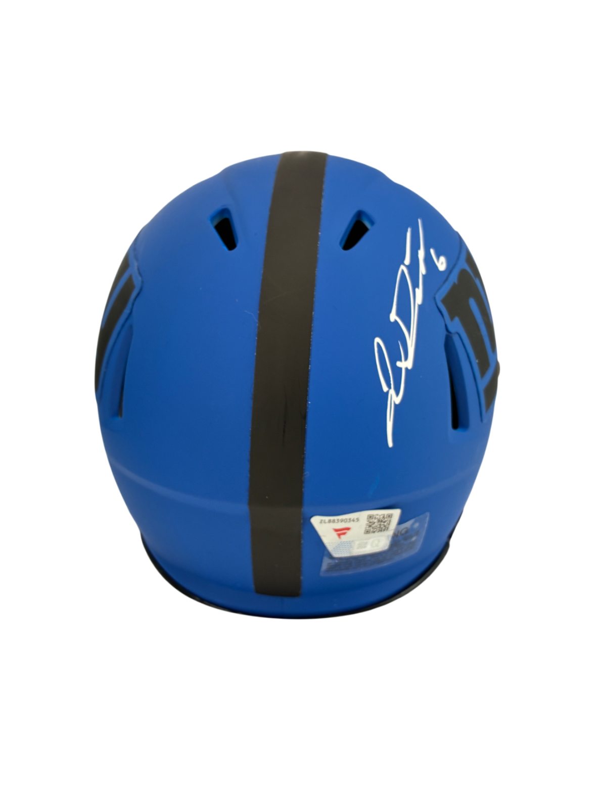 Jaxson Dart Signed Autographed Giants Mini Helmet Fanatics Authentic