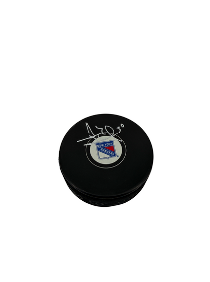 Henrik Lundqvist Signed Autographed NHL Rangers Puck Fanatics UnderWraps