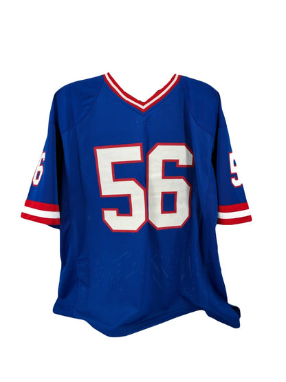 Lawrence Taylor Signed Autographed Giants Custom Jersey SWAU COA