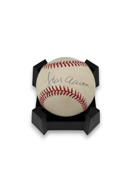 Hank Aaron Signed Autographed Baseball BAS COA