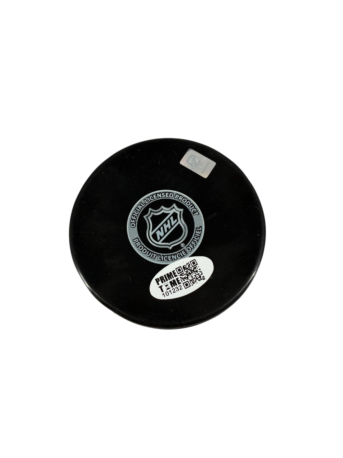 Chris Chelios Signed Autographed Blackhawks Hockey Puck Prime Time Witness