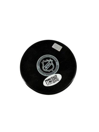 Chris Chelios Signed Autographed Blackhawks Hockey Puck Prime Time Witness