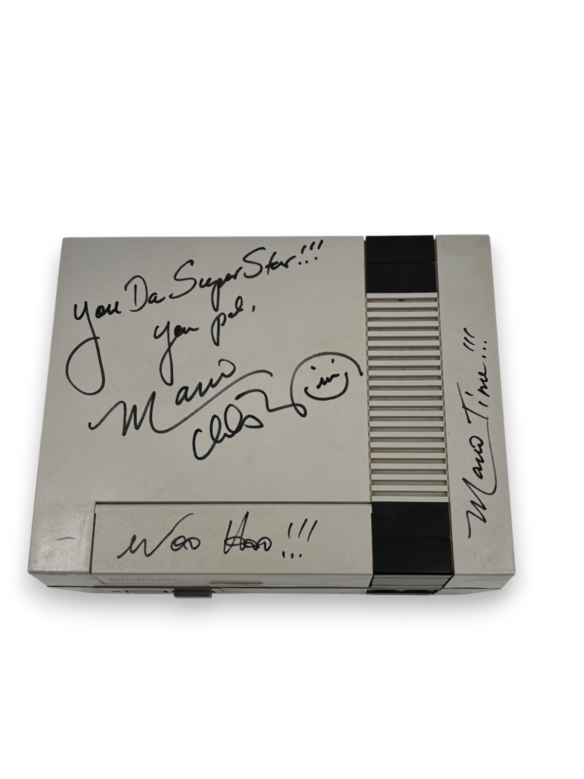Charles Martinet Signed Autographed Inscribed Nintendo BAS COA