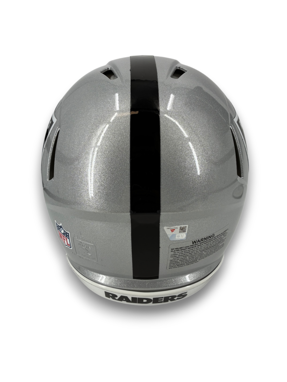 Jack Bech Signed Autographed Raiders Authentic Football Helmet Fanatics