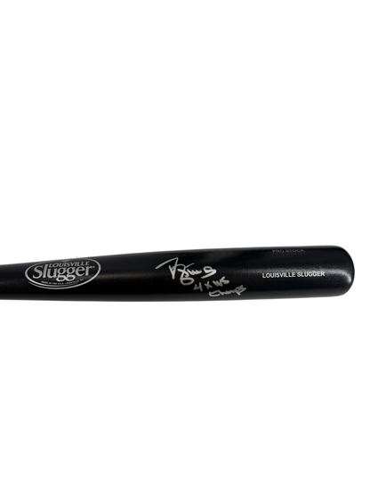 Darryl Strawberry Signed Autographed 4X WS Champs Baseball Bat NY Mets PrimeTime