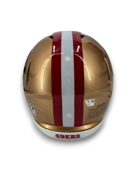 George Kittle Signed Autographed 49ers Authentic Helmet Fanatics Authentic