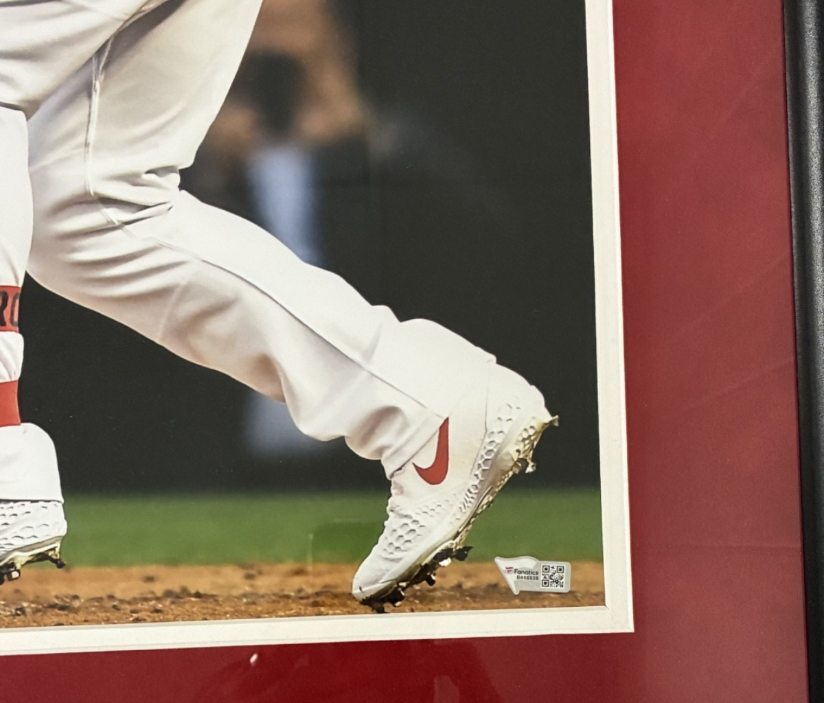 Mike Trout Signed Autographed 16x20 Custom Framed Photo Fanatics Authentic
