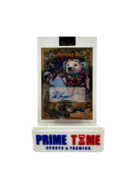 Kai Trump Christmas Hit Auto Wild Card True 1 of 1