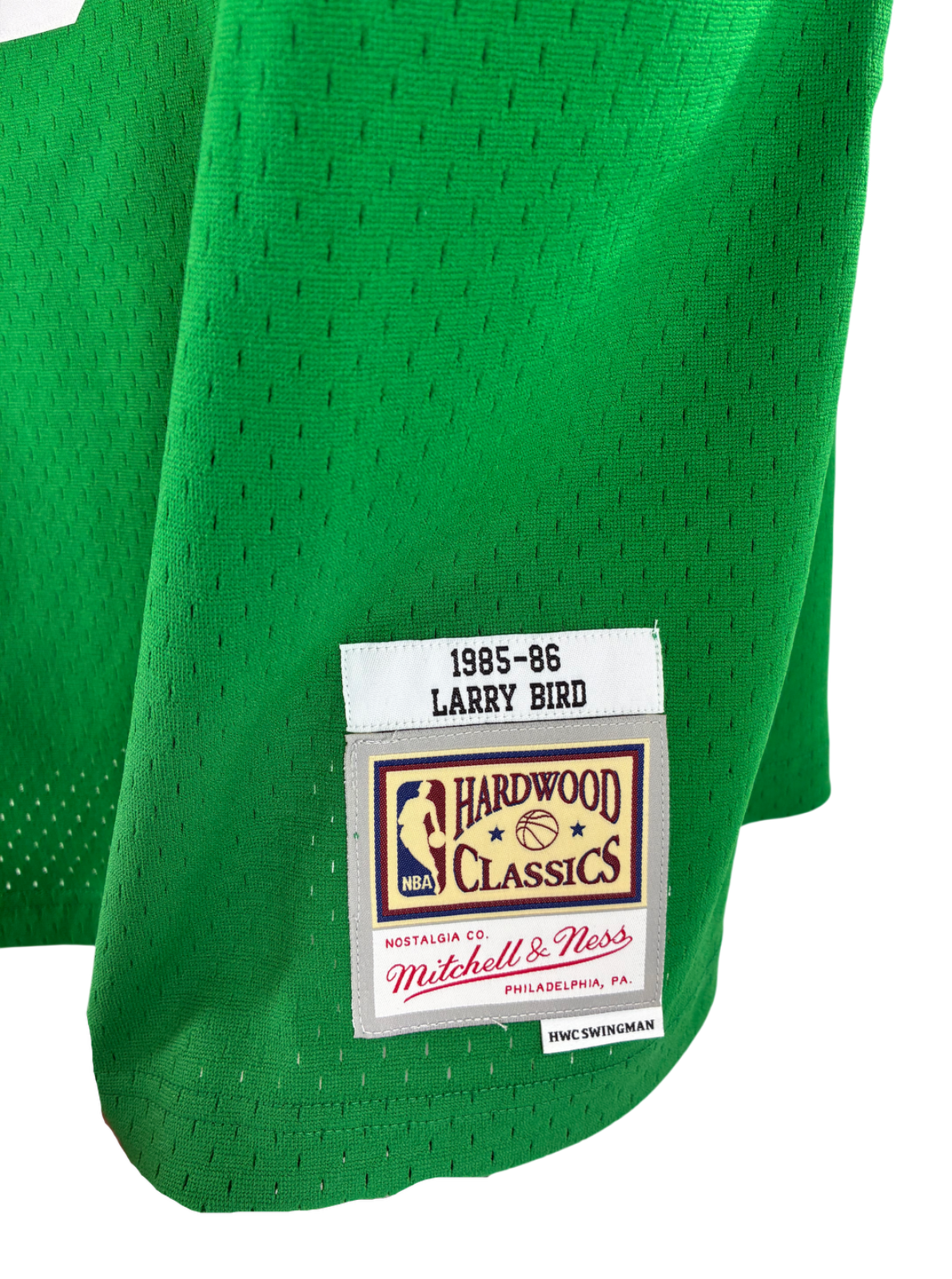 Larry Bird Signed Autographed Celtics Hardwood Classics Authentic Jersey BAS COA