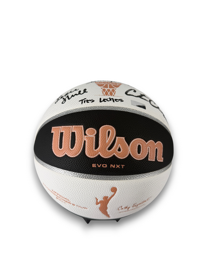 Catlin Clark Lexie Hull Sophie Cunningham Tres Leches Signed Fever Basketball