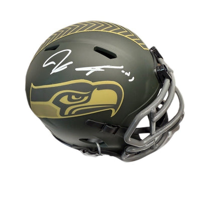 Jaxon Smith-Njigba Signed Autographed Seahawks STS Mini Helmet Fanatics