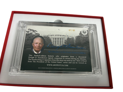 2025 A Word From POTUS Presidential Archive Dwight D Eisenhower