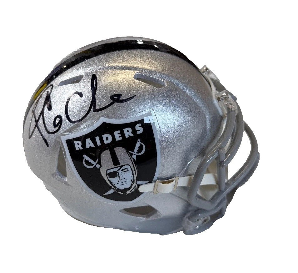 Ice Cube Signed Autographed Oakland Raiders Mini Helmet JSA COA