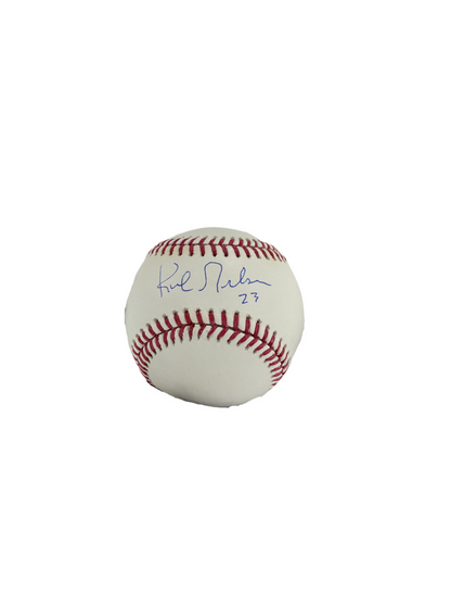 Kirk Gibson Signed Autographed Official MLB Baseball Prime Time Witness