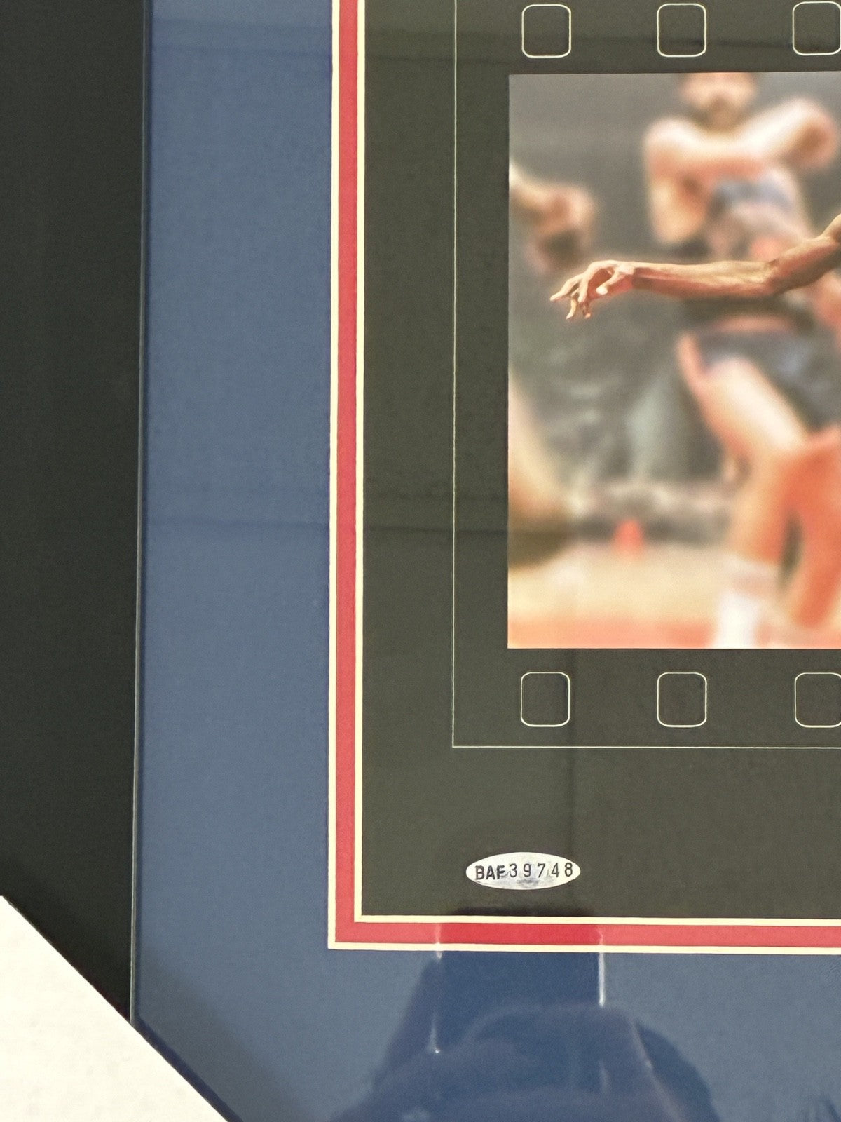 Julius Erving Dr. J. Signed Autographed Framed Photo Upper Deck COA