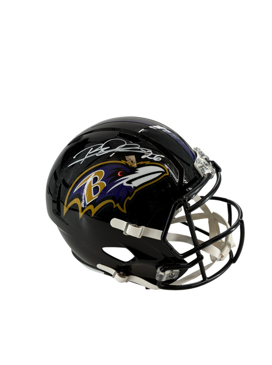 Rod Woodson Signed Autographed Ravens FS Replica Helmet BAS COA