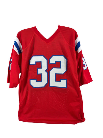 TreVeyon Henderson Signed Autographed Patriots Custom Jersey SWAU COA