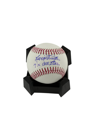 Reggie Smith Signed Autographed Inscribed Baseball Prime Time Witness