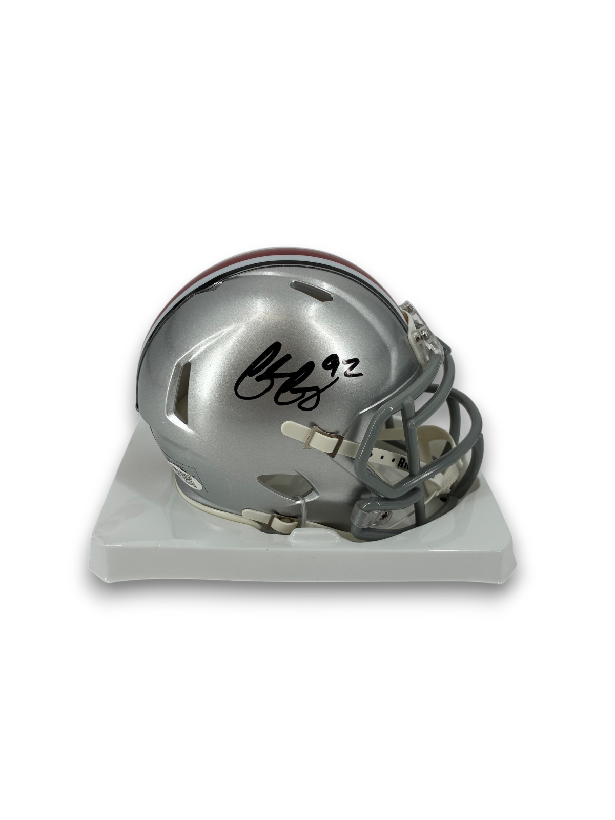 Caden Curry Signed Autographed Buckeyes Mini Helmet Prime Time Witness