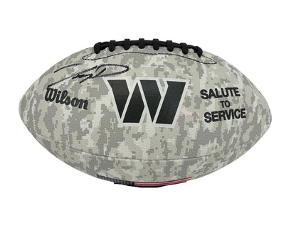 Jayden Daniels Signed Autographed Commanders Football Salute Service Fanatics