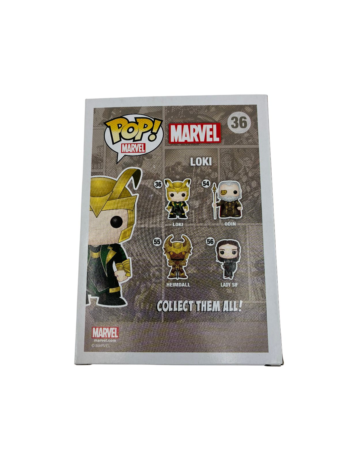 Stan Lee Signed Autographed Loki Marvel Funko Pop BAS COA