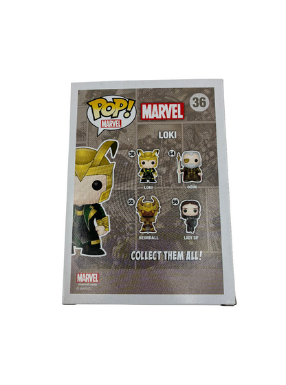 Stan Lee Signed Autographed Loki Marvel Funko Pop BAS COA