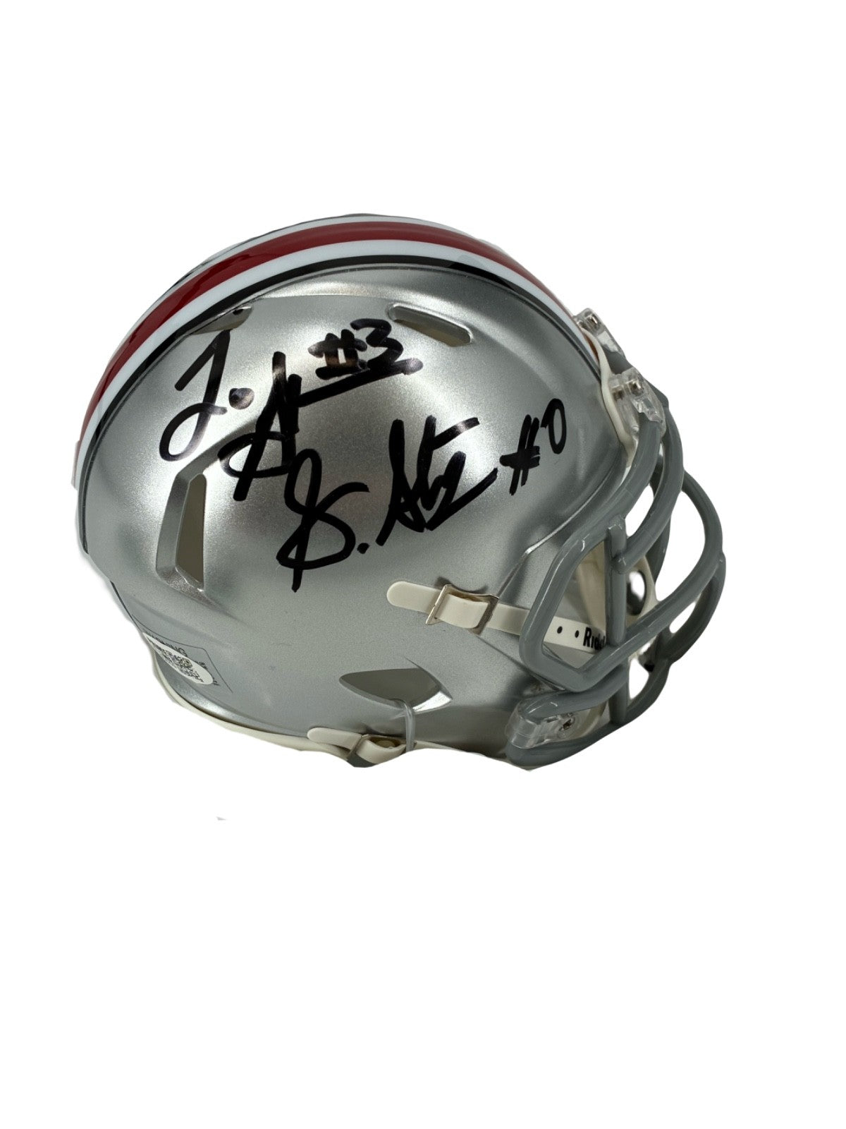 Sonny Styles Lorenzo Styles Signed Autographed Buckeyes Mini Helmet Prime Time