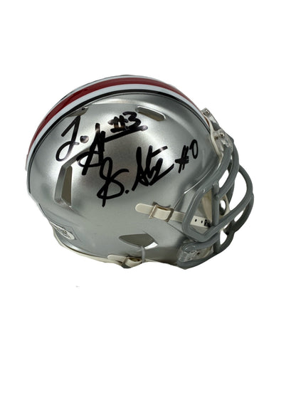 Sonny Styles Lorenzo Styles Signed Autographed Buckeyes Mini Helmet Prime Time