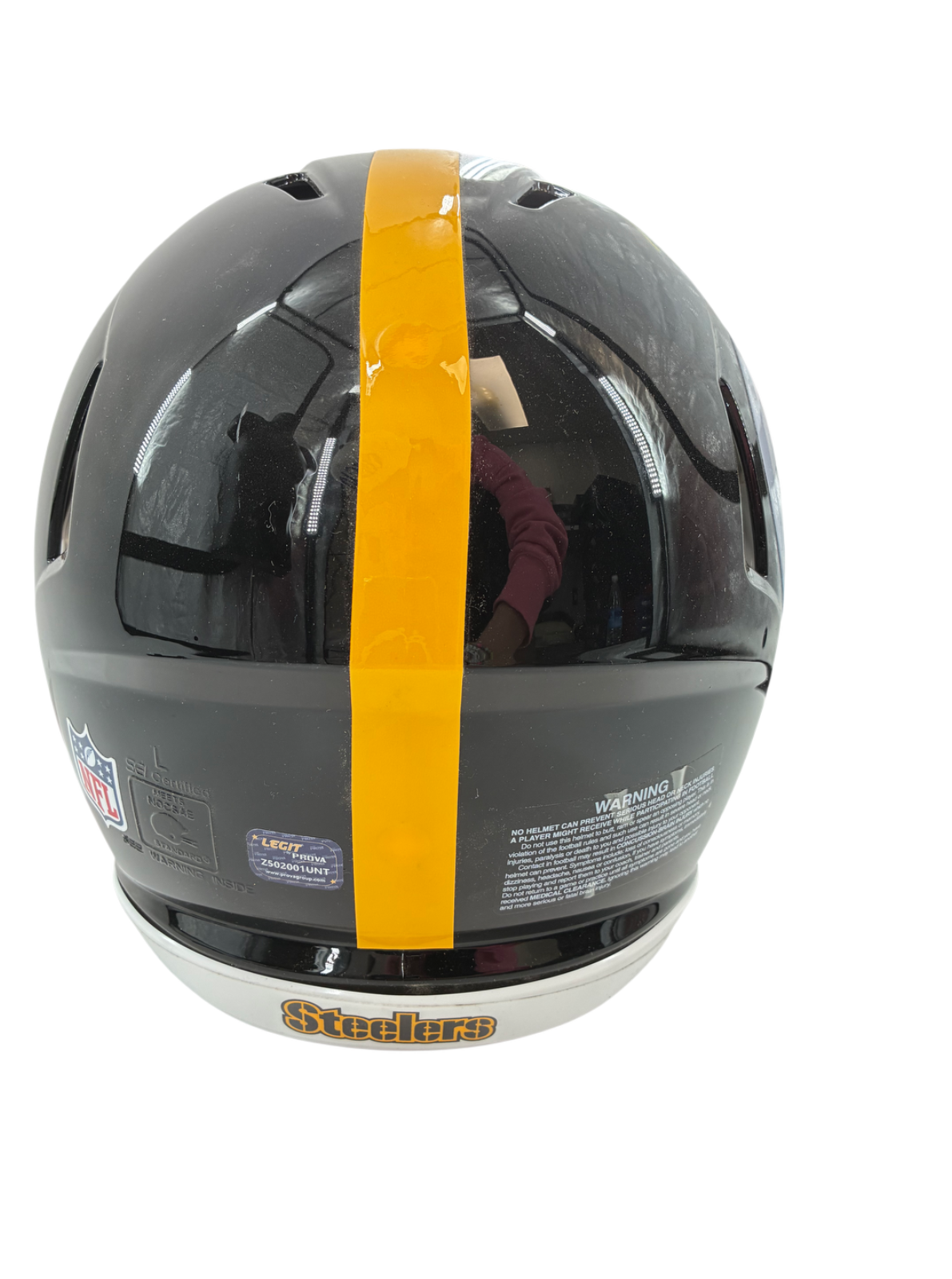 Will Howard Signed Autographed Steelers FS Authentic Helmet PROVA COA