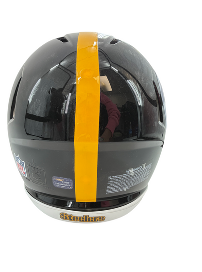 Will Howard Signed Autographed Steelers FS Authentic Helmet PROVA COA