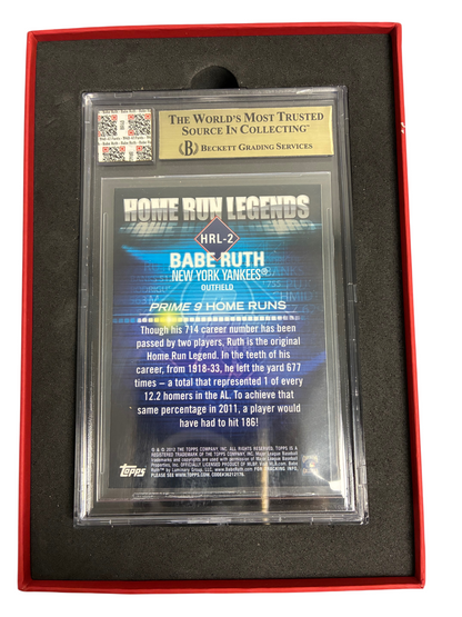 Babe Ruth Jersey Fusion HRL Yankees Exhibition Used Pants BGS 9.5