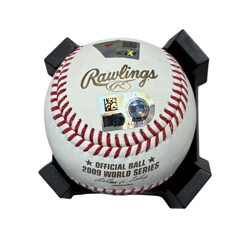 Derek Jeter Signed Autographed MLB Yankees 09 World Series Ball Fanatics / MLB