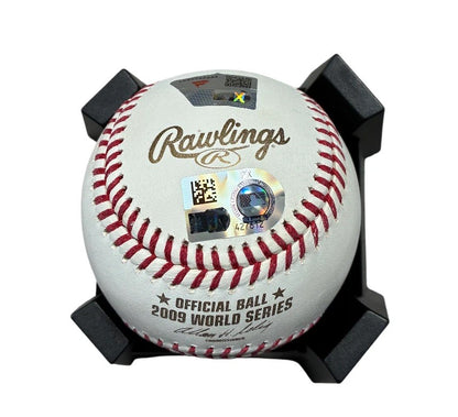 Derek Jeter Signed Autographed MLB Yankees 09 World Series Ball Fanatics / MLB